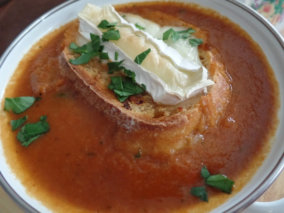 Rezept: Französische Tomatensuppe Französische Tomatensuppe - Rezept