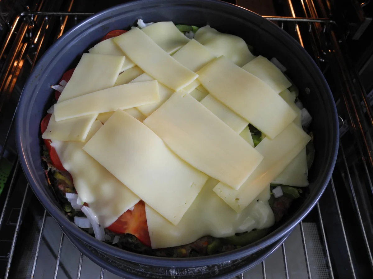 Gemüse - Hack aus dem Backofen mit Tzaziki - Rezept - Bild Nr. 13