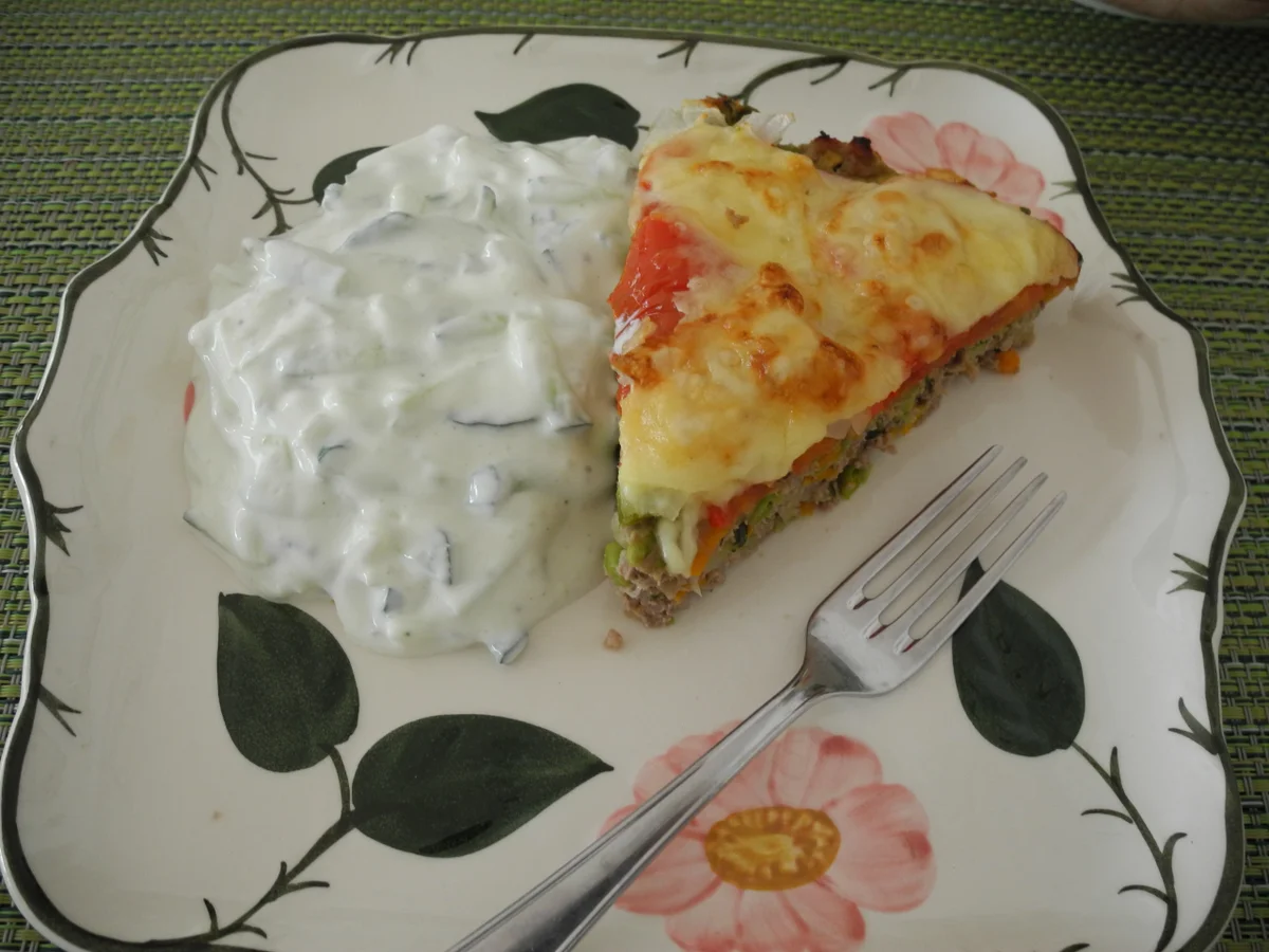 Gemüse - Hack aus dem Backofen mit Tzaziki - Rezept - Bild Nr. 16