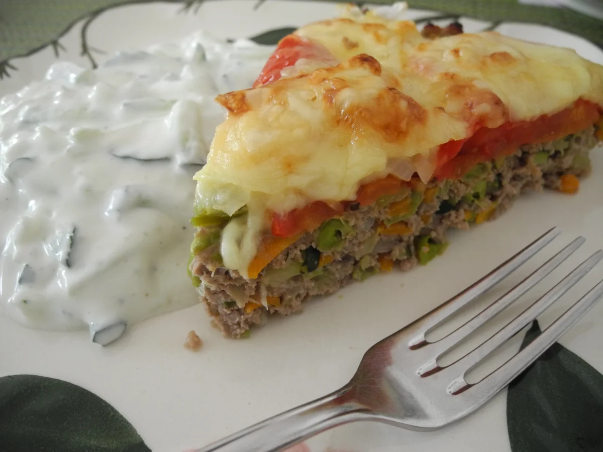 Gemüse - Hack aus dem Backofen mit Tzaziki - Rezept - Bild Nr. 15