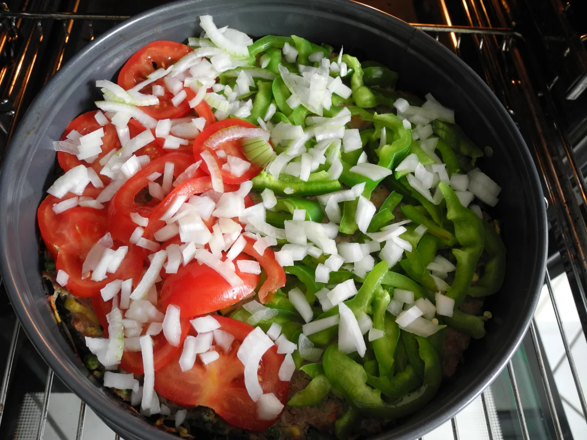 Gemüse - Hack aus dem Backofen mit Tzaziki - Rezept - Bild Nr. 13