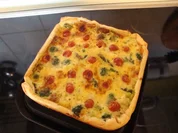 Broccoli-Spargel-Quiche mit Kirschtomaten - Rezept - Bild Nr. 12