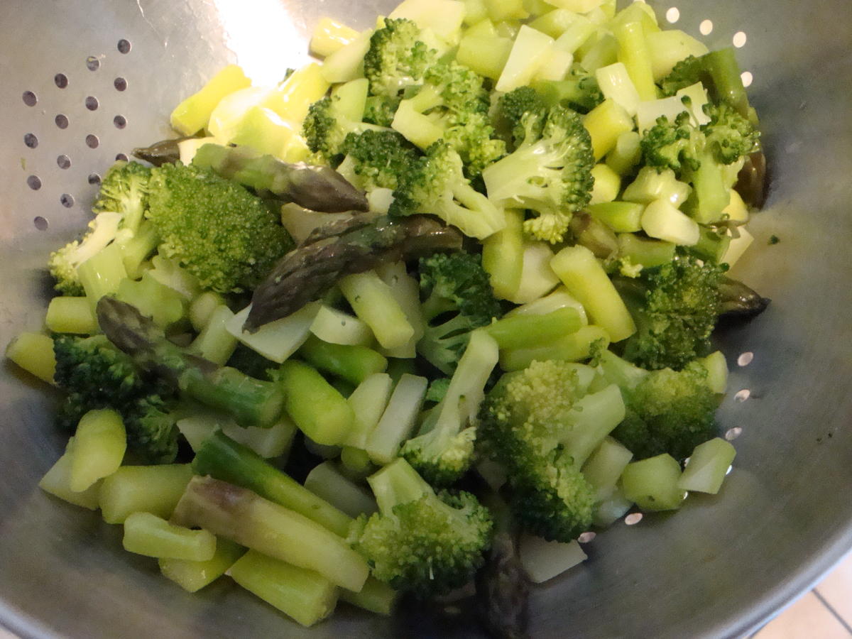Broccoli-Spargel-Quiche mit Kirschtomaten - Rezept - Bild Nr. 14