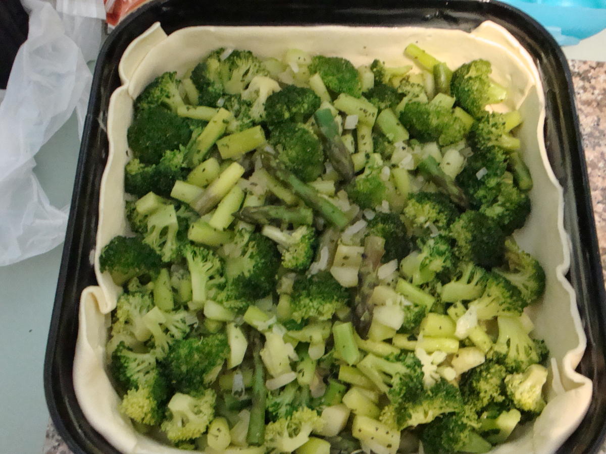 Broccoli-Spargel-Quiche mit Kirschtomaten - Rezept - Bild Nr. 23