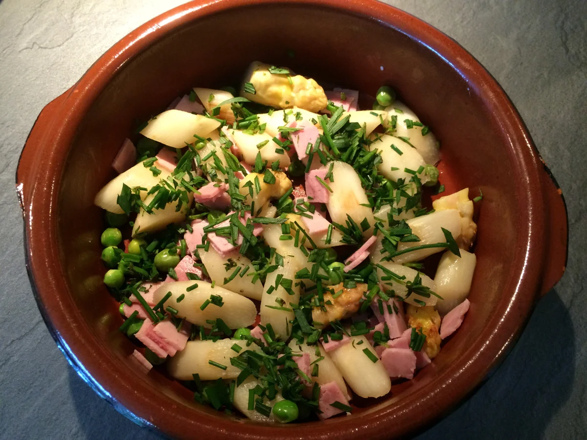 Rezept: Spargelgratin mit dreierlei Käse und getrockneten Tomaten Bild Nr. 19 Spargelgratin mit dreierlei Käse und getrockneten Tomaten - Rezept - Bild Nr. 19