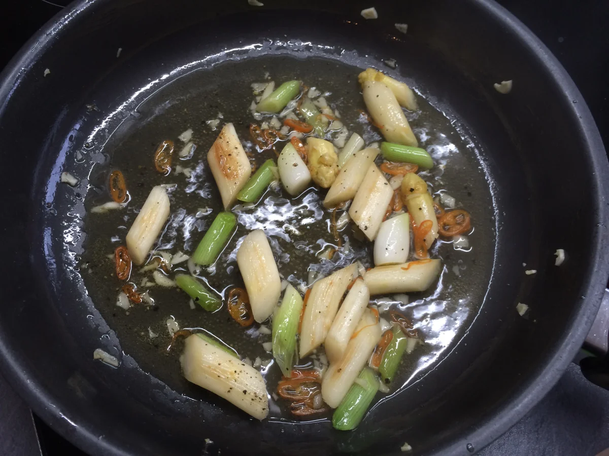 Pasta mit Spargel und Schinken - Rezept - Bild Nr. 32