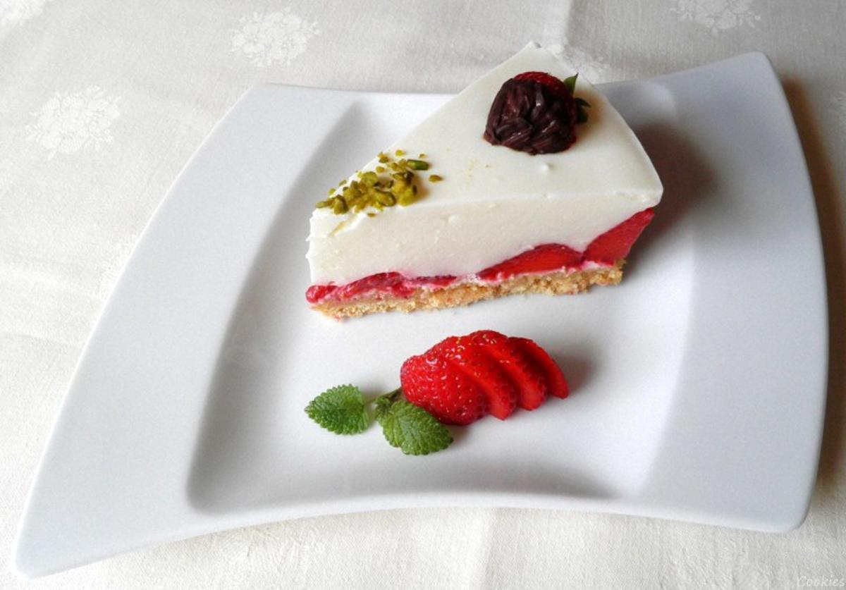 Kleine Erdbeer - Quarksahne - Torte - Rezept - Bild Nr. 32