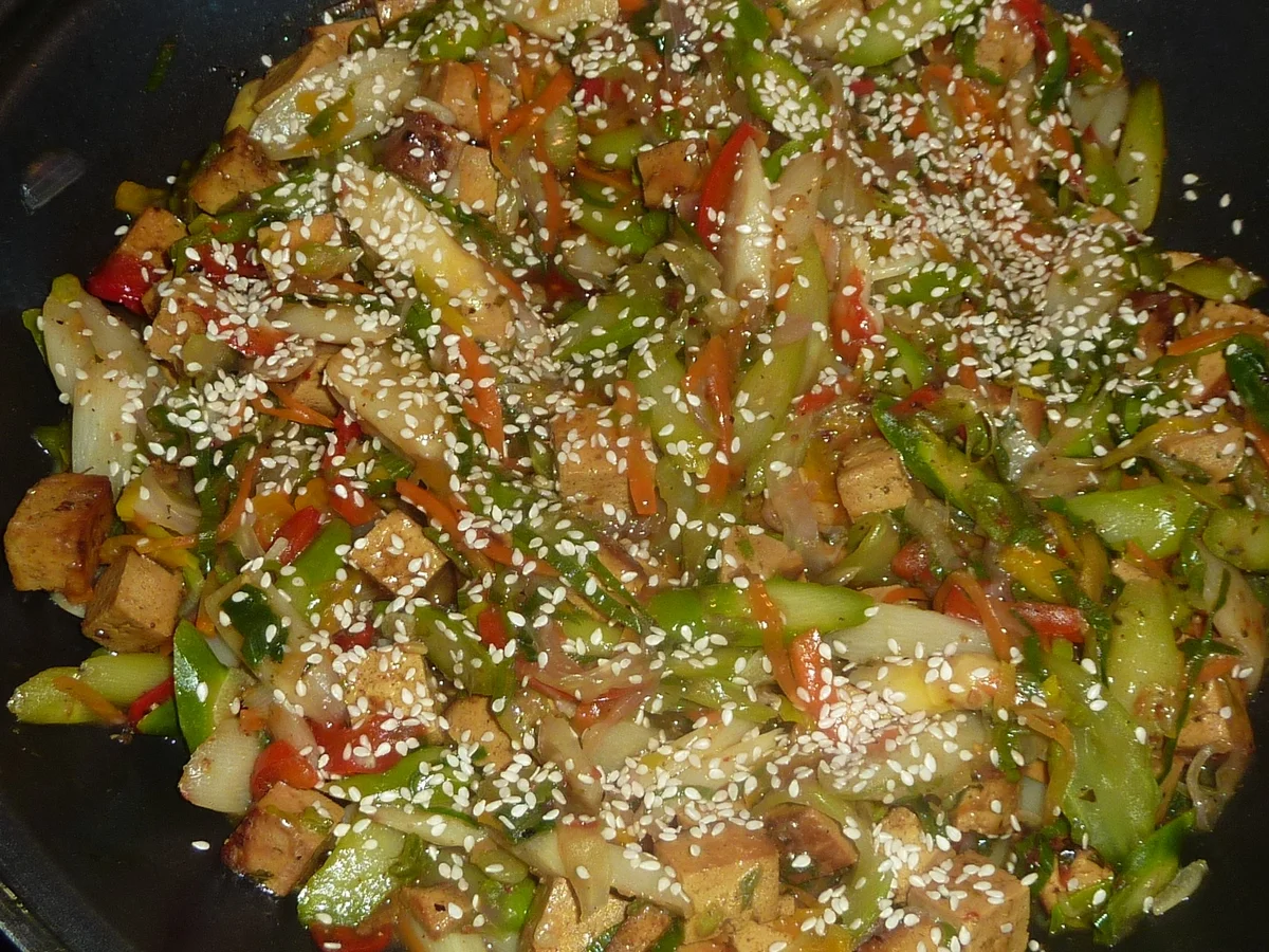 Tofu Pfanne " Szechuan Art " - Rezept - Bild Nr. 33