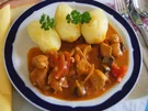 Hähnchenbrustfilet-Gulasch mit Pellkartoffeln - Rezept - Bild Nr. 33