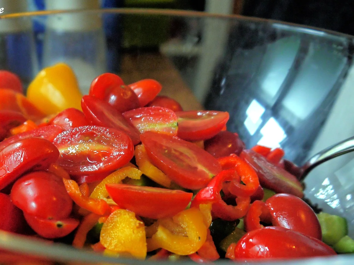 Rezept: Pikanter Linsensalat mit Hähnchenbrust Bild Nr. 6 Pikanter Linsensalat mit Hähnchenbrust - Rezept - Bild Nr. 6