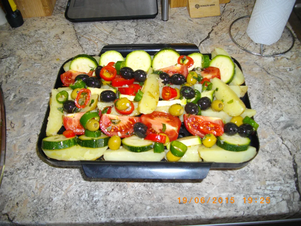 Spanferkelfilets auf Grillgemüse im Kugelgrill - Rezept - Bild Nr. 27