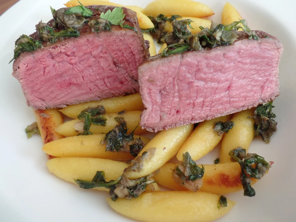Rezept: Rindersteaks mit Schupfnudeln Bild Nr. 26 Rindersteaks mit Schupfnudeln - Rezept - Bild Nr. 26