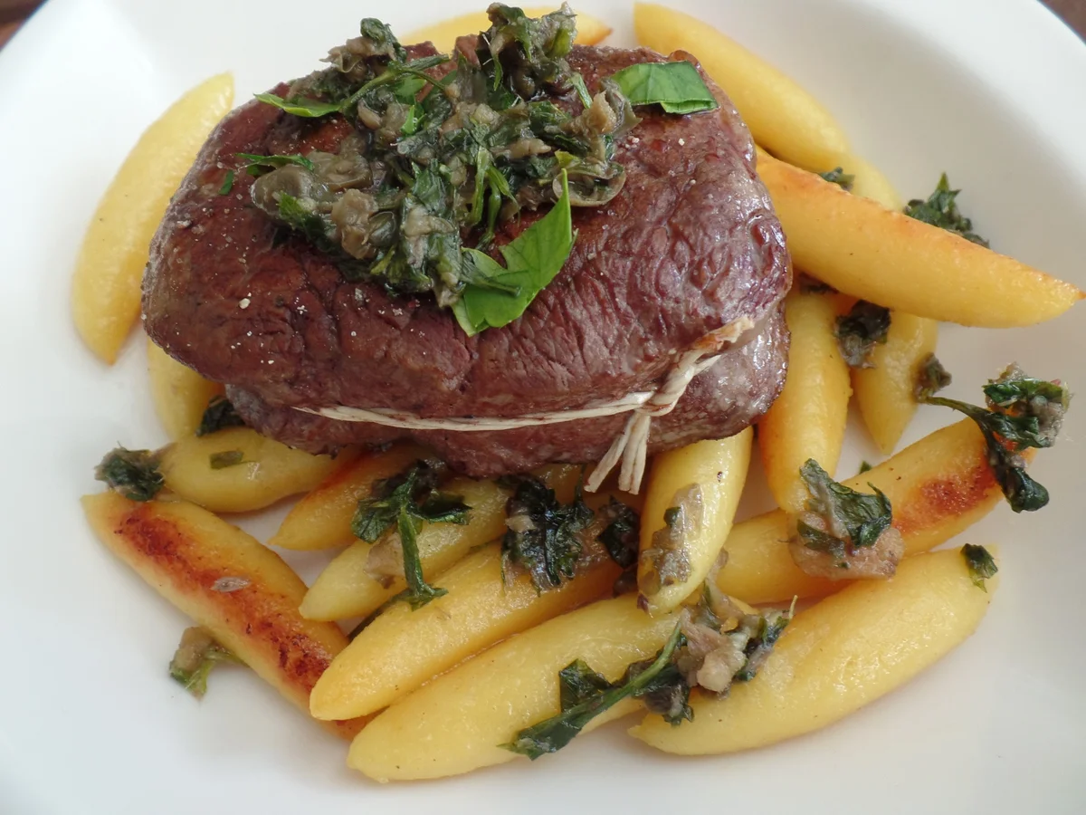 Rezept: Rindersteaks mit Schupfnudeln Bild Nr. 27 Rindersteaks mit Schupfnudeln - Rezept - Bild Nr. 27