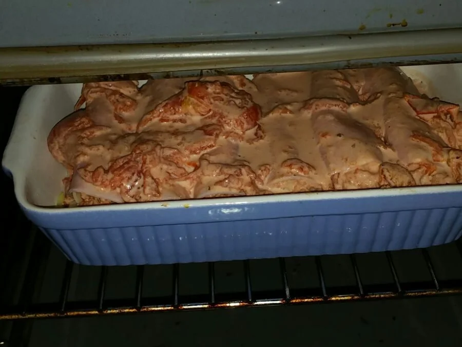 Hackröllchen a´la Cordon bleu - Rezept