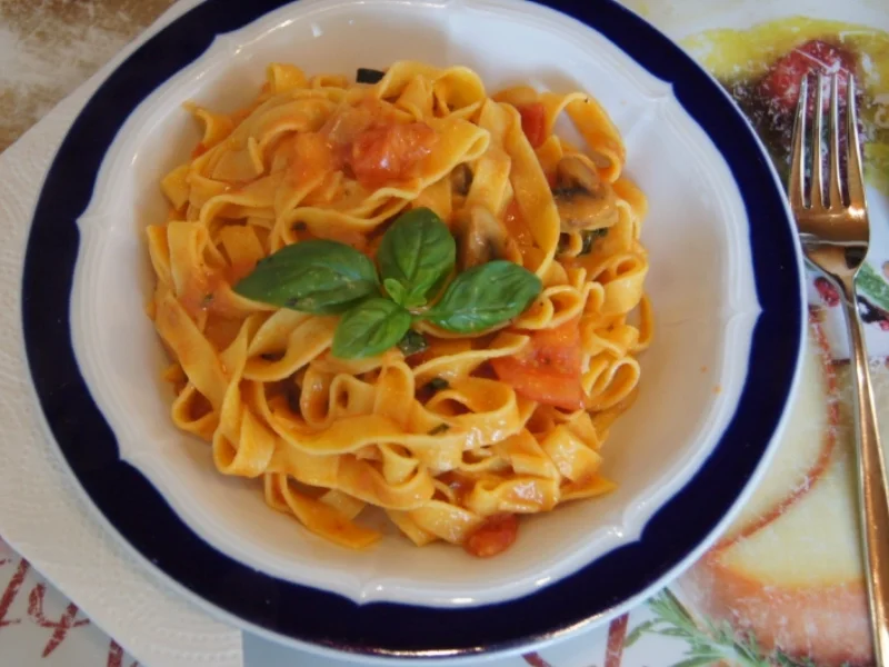 Rezept: Schnelle Pasta Schnelle Pasta - Rezept