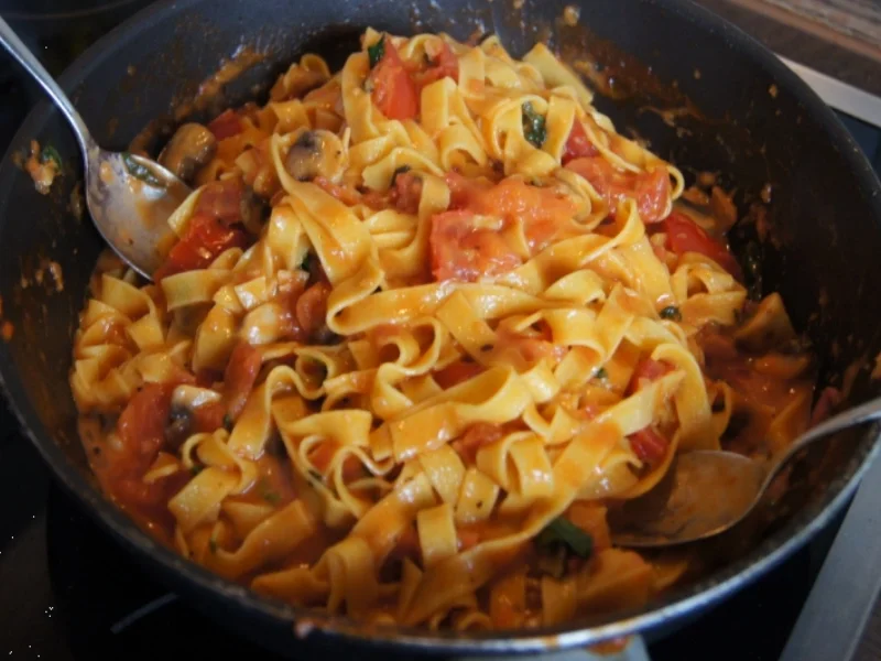 Rezept: Schnelle Pasta Bild Nr. 9 Schnelle Pasta - Rezept - Bild Nr. 9