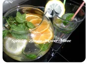BiNe´ S SPRITZIGE ZITRONEN - INGWER - MINZE - Rezept