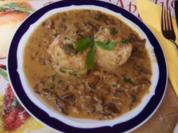 Semmelknödel mit selbst gesammelten Waldrahmpilzen - Rezept - Bild Nr. 46