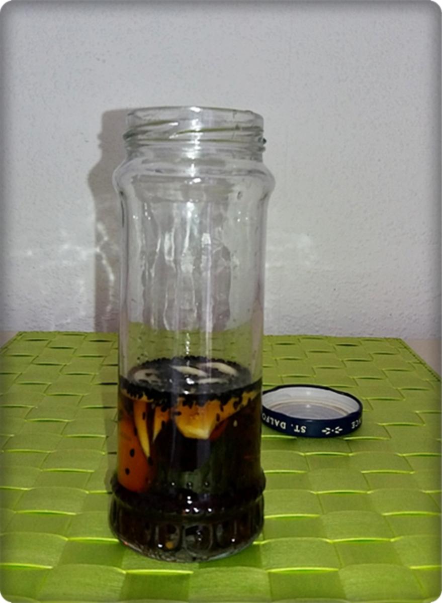 Schwarzer Sesam- Knoblauch Essig selbst gemacht - Rezept - Bild Nr. 46