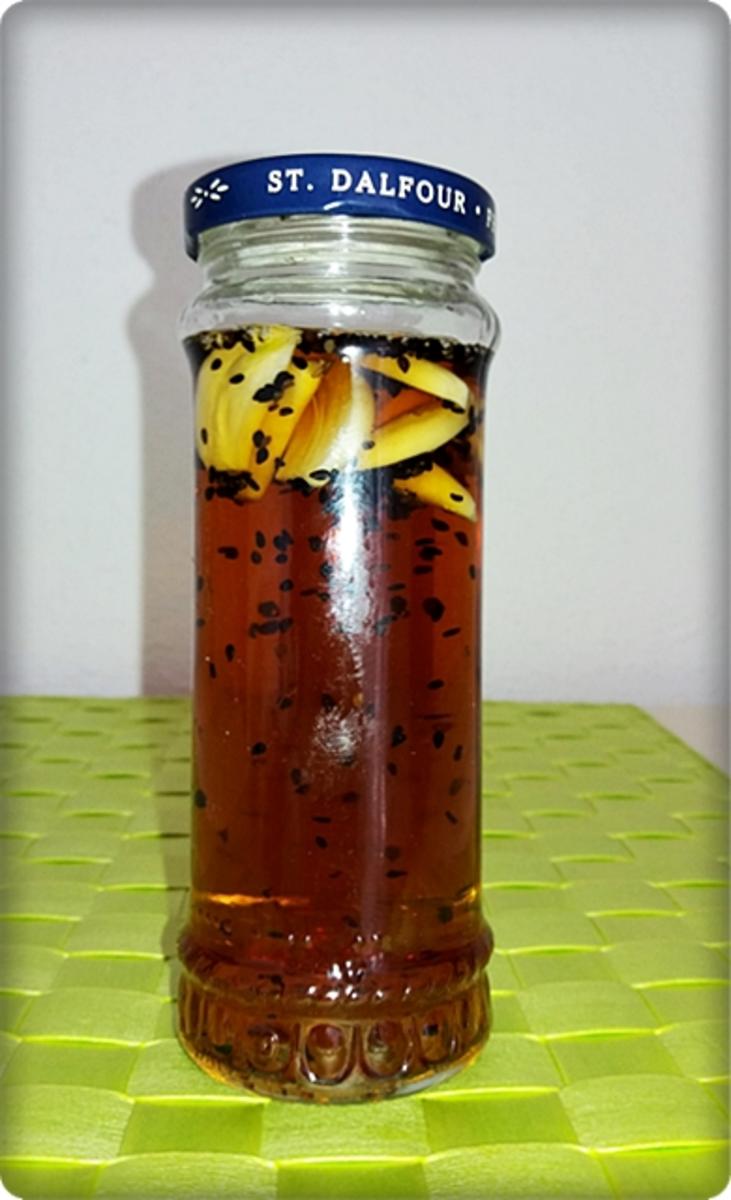 Schwarzer Sesam- Knoblauch Essig selbst gemacht - Rezept - Bild Nr. 49