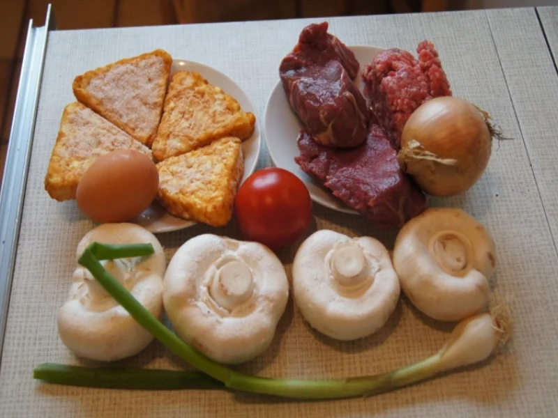Rinderfilet mit gefüllten Champignons und Knusper-Rösti-Ecken - Rezept - Bild Nr. 47