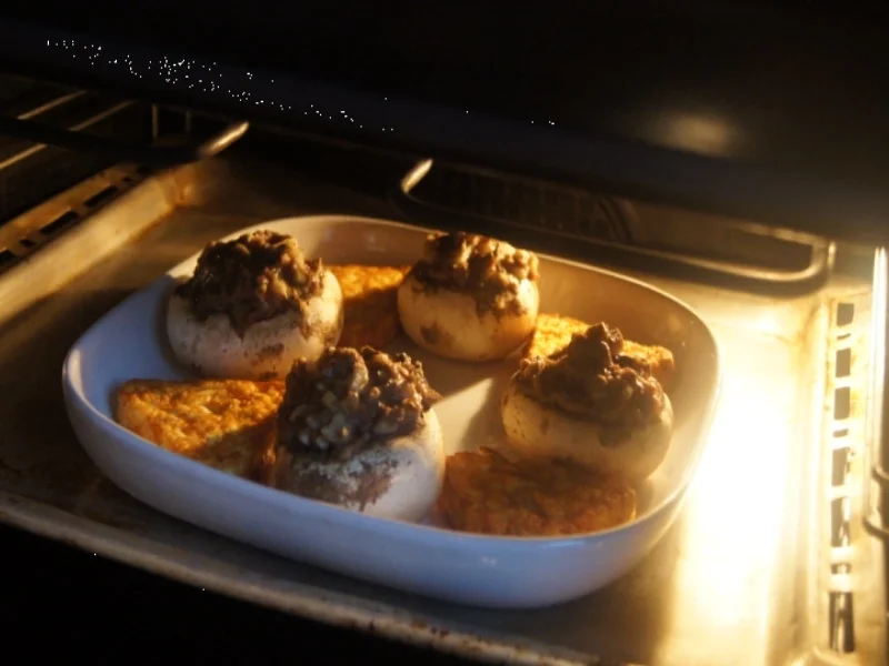 Rinderfilet mit gefüllten Champignons und Knusper-Rösti-Ecken - Rezept - Bild Nr. 51