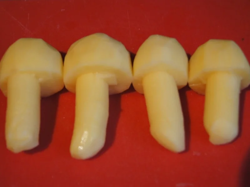 Spargel mit Rinderfilet und Kartoffelpilzen - Rezept - Bild Nr. 50