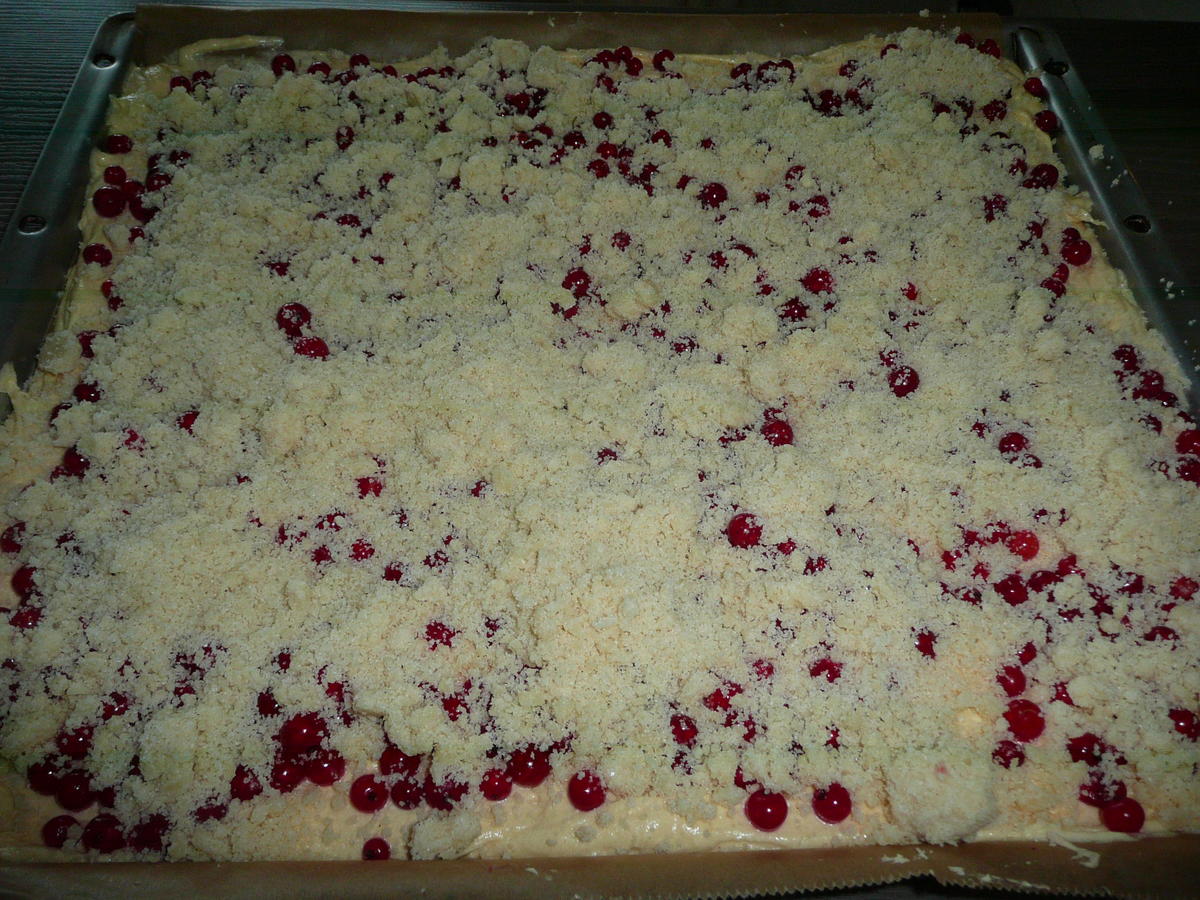 Johannisbeer - Kuchen mit Streusel. - Rezept - Bild Nr. 45