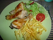 Rezept: Grillen : Hähnchen, Unterschenkel mit Eisbergsalat. Bild Nr. 98 Grillen : Hähnchen, Unterschenkel mit Eisbergsalat. - Rezept - Bild Nr. 98