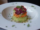 Buntes Gemüse-Türmchen mit Avocado- Senfdressing - Rezept - Bild Nr. 49