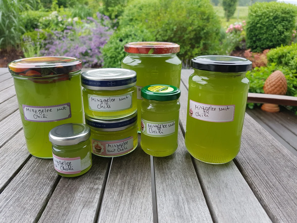 Minzgelee mit Chili - Rezept - Bild Nr. 61