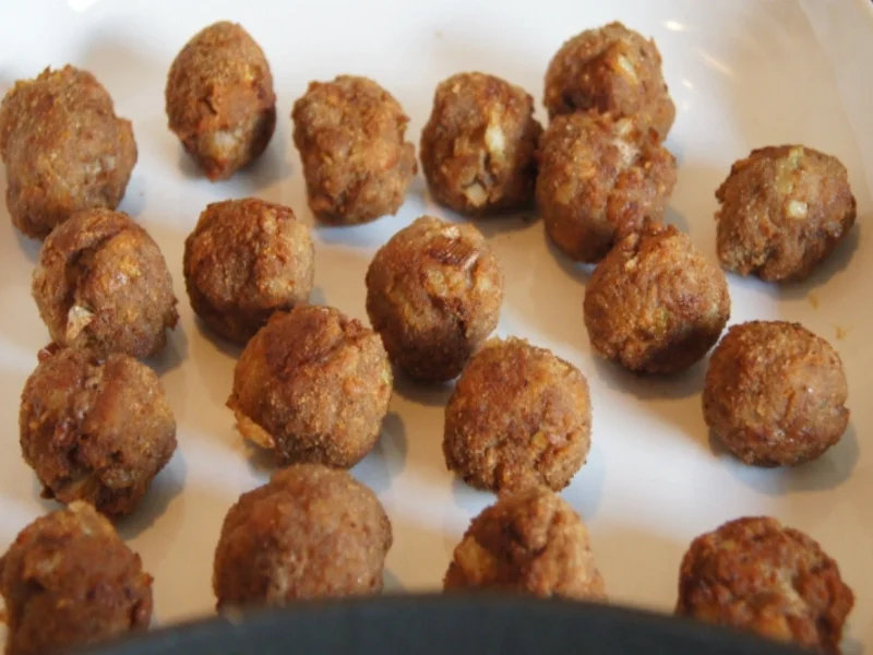 Hackbällchen mit Mie-Nudeln und Gemüse - Rezept - Bild Nr. 62