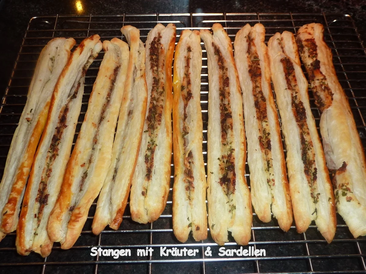 Verschiedene Blätterteig Stangen - Rezept - Bild Nr. 69