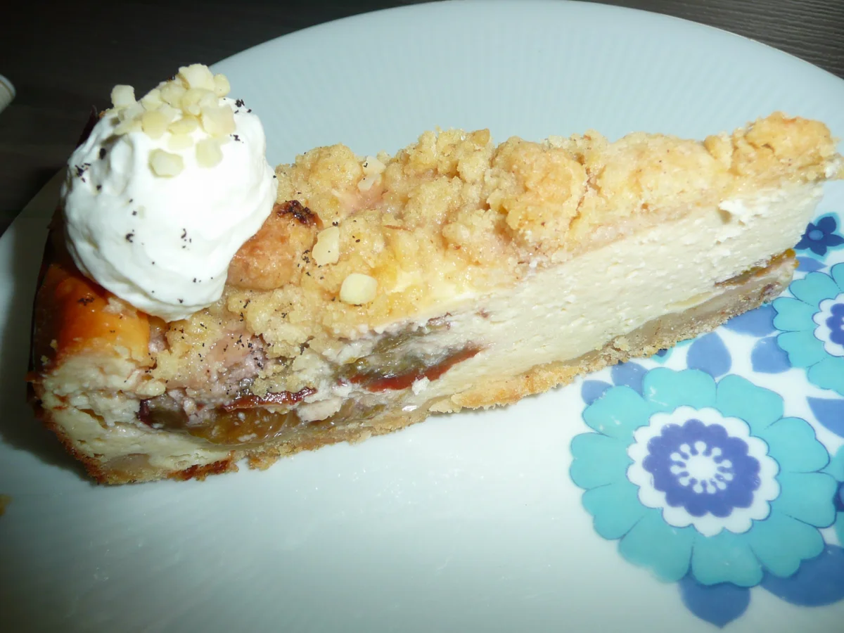 Rezept: Pflaumen - Käsetorte mit Streusel. Bild Nr. 91 Pflaumen - Käsetorte mit Streusel. - Rezept - Bild Nr. 91