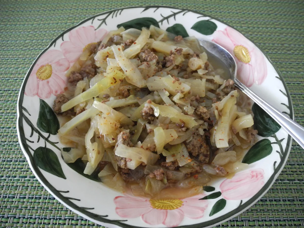 Kümmelkraut mit RinderHack - Rezept - Bild Nr. 72