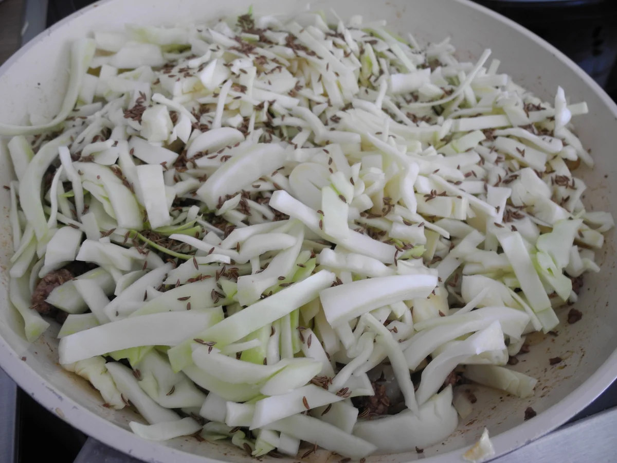 Kümmelkraut mit RinderHack - Rezept - Bild Nr. 74