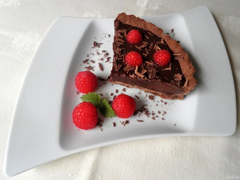 Mini - Schokoladen - Tarte mit Himbeeren ... - Rezept - Bild Nr. 91
