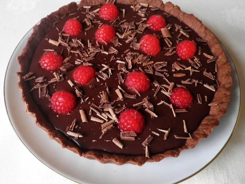 Mini - Schokoladen - Tarte mit Himbeeren ... - Rezept - Bild Nr. 94