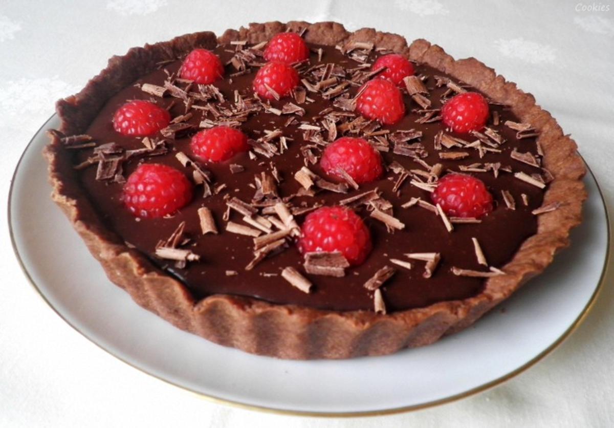 Mini - Schokoladen - Tarte mit Himbeeren ... - Rezept - Bild Nr. 93