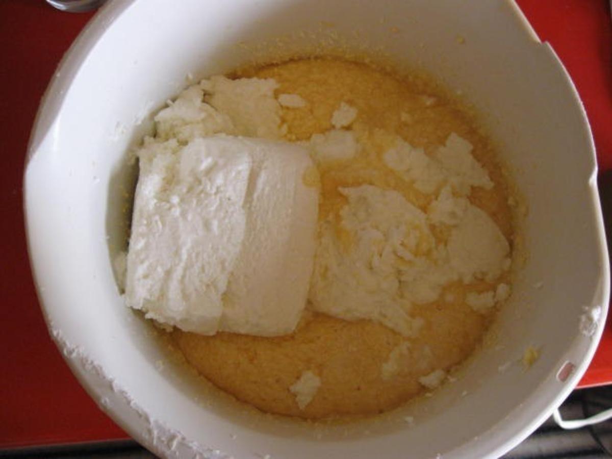 Bananen Käsekuchen mit weißer Schokolade - einfach - von manschie