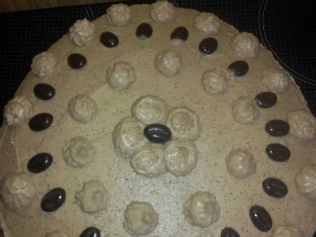 Kaffeebuttercremetorte - Rezept - Bild Nr. 105