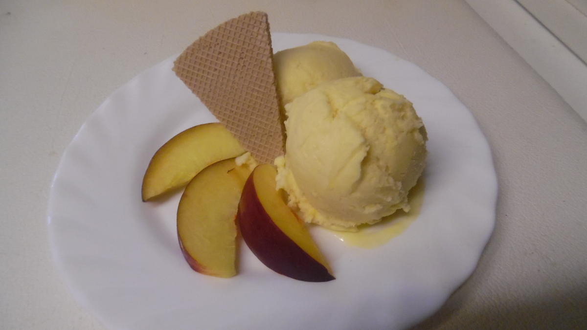 Aprikosen-Sahne-Eis - Rezept