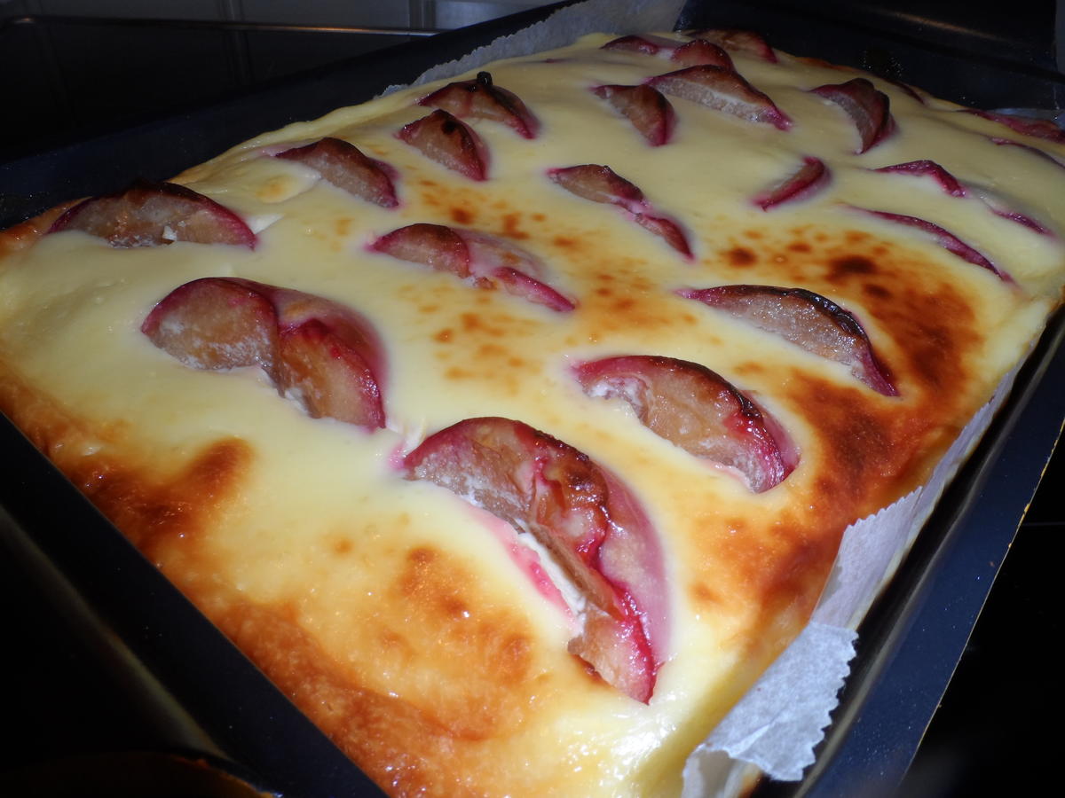 BiNe` S PFLAUMENKUCHEN MIT GUSS - schnell & einfach - von Bine13100 BiNe` S PFLAUMENKUCHEN MIT GUSS - schnell & einfach - von Bine13100