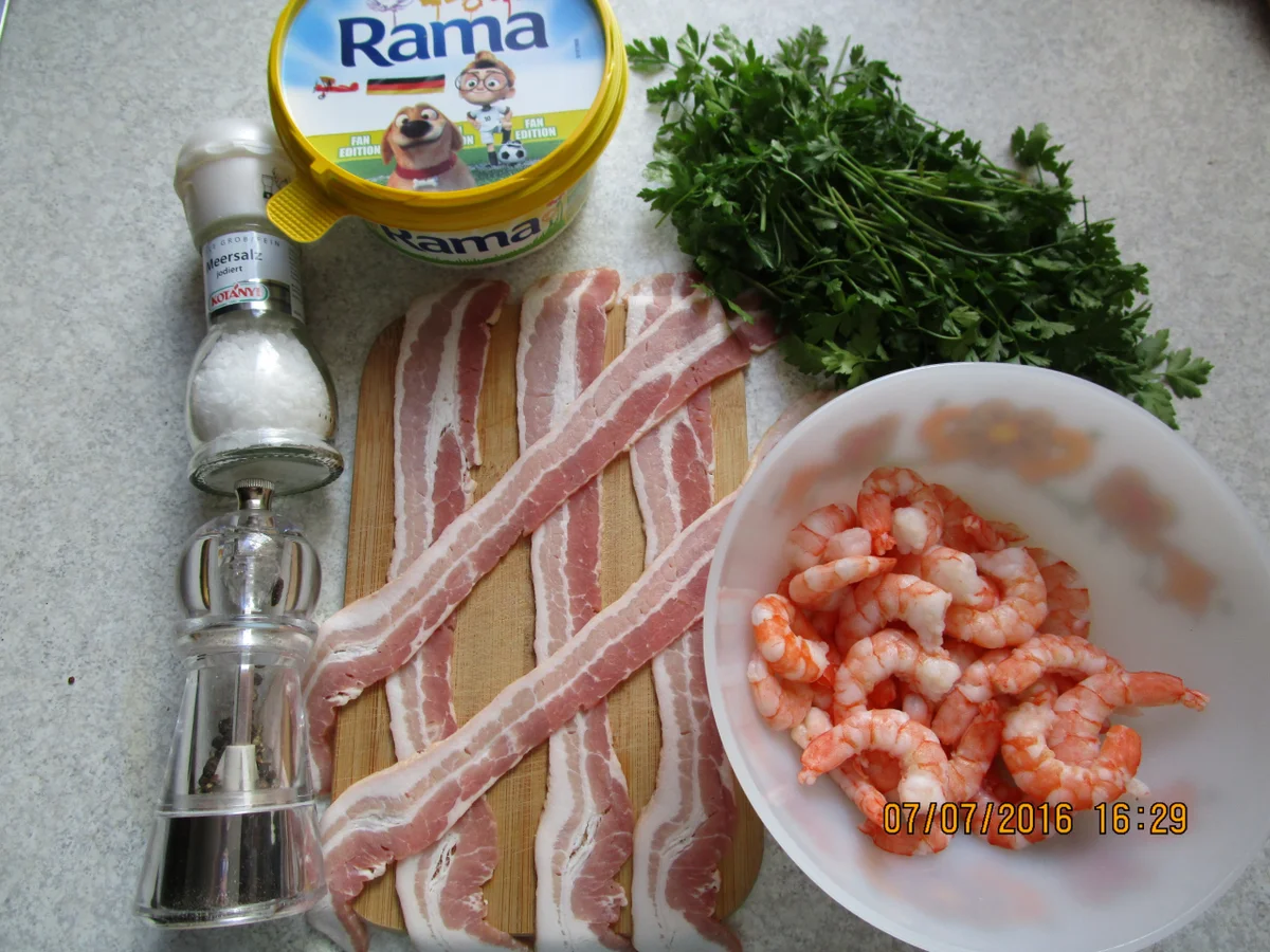 Rezept: Omelett mit Kartoffeln und Garnelen Bild Nr. 102 Omelett mit Kartoffeln und Garnelen - Rezept - Bild Nr. 102