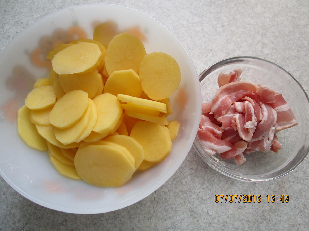 Omelett mit Kartoffeln und Garnelen - Rezept - Bild Nr. 109