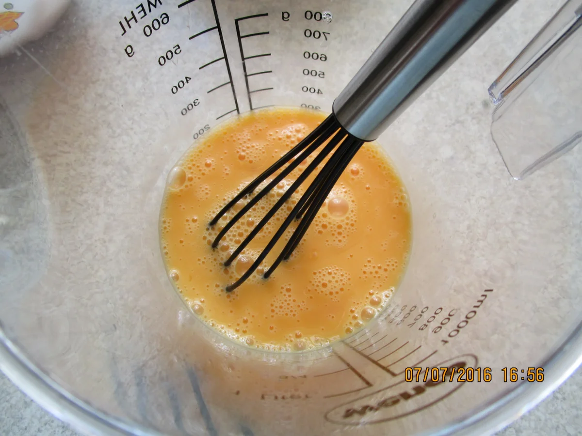 Rezept: Omelett mit Kartoffeln und Garnelen Bild Nr. 108 Omelett mit Kartoffeln und Garnelen - Rezept - Bild Nr. 108