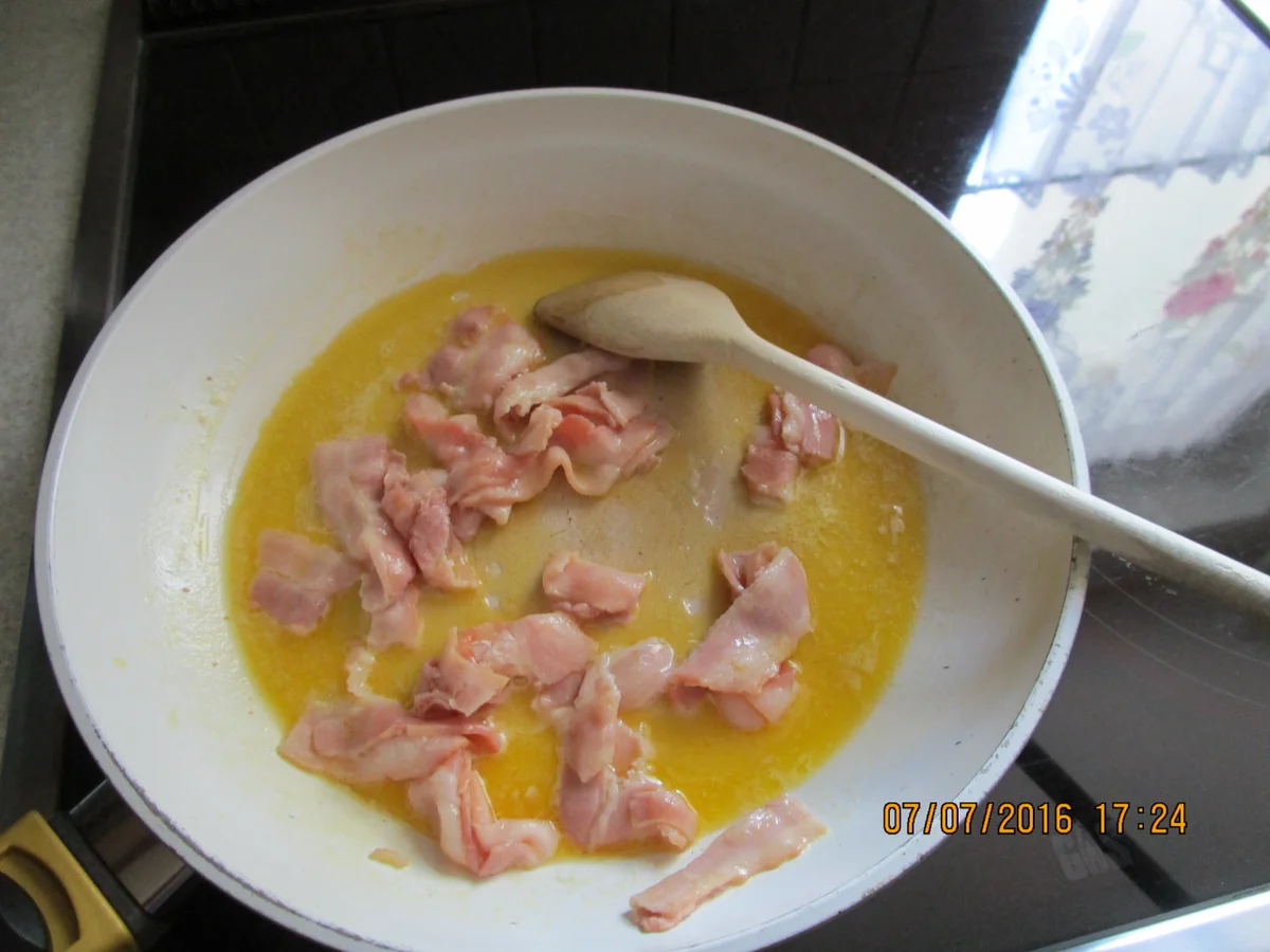 Rezept: Omelett mit Kartoffeln und Garnelen Bild Nr. 104 Omelett mit Kartoffeln und Garnelen - Rezept - Bild Nr. 104