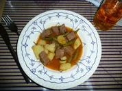 Eintopf : Rindergulasch - Buschbohnen + Kartoffeln. - Rezept - Bild Nr. 32