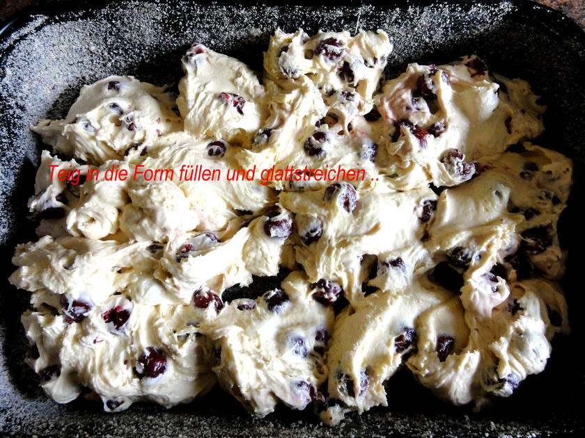 Rührteig: SAUERKIRSCH ~ STREUSEL ~ KUCHEN - einfach - von Rezeptsammlerin