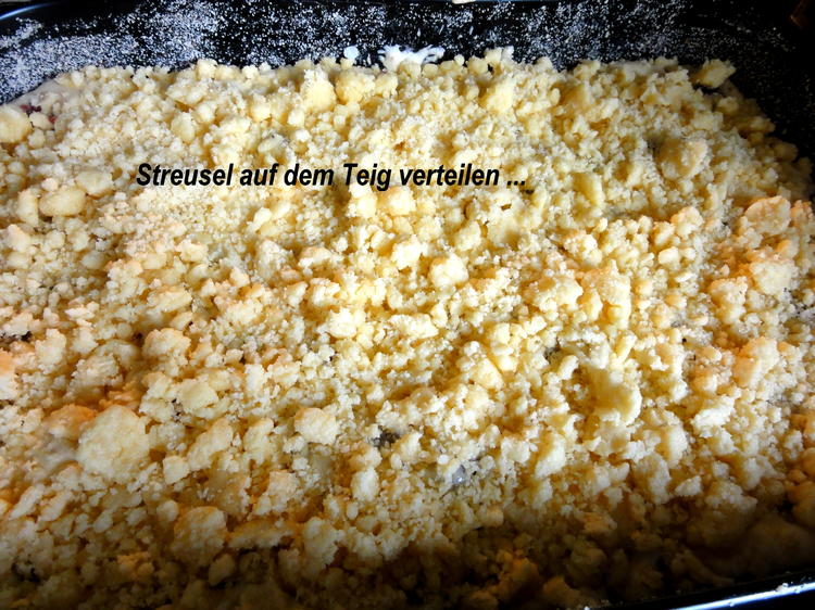 Rührteig: SAUERKIRSCH ~ STREUSEL ~ KUCHEN - einfach - von Rezeptsammlerin